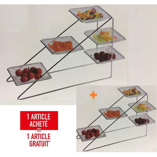 PACK 1+1 GRATUIT Support de serveur à 3 niveaux